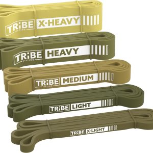 Long Resistance Bands for Working Out Men and Women - Set of...