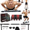 HOTWAVE Push Up Board Fitness, Portable Foldable 20 in 1 Pus...