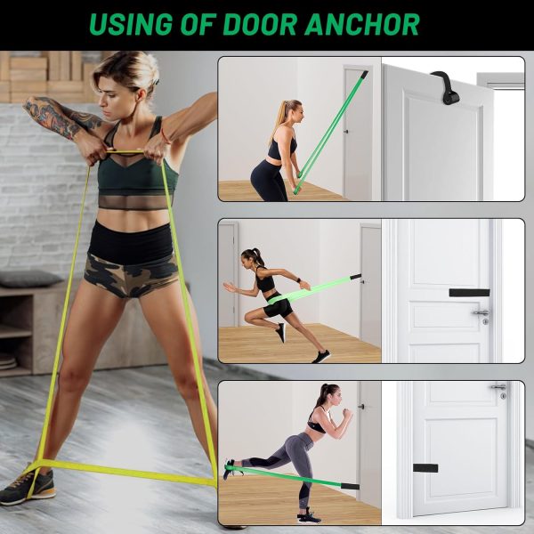Resistance Bands, 12 PCS Resistance Bands for Working Out, P...