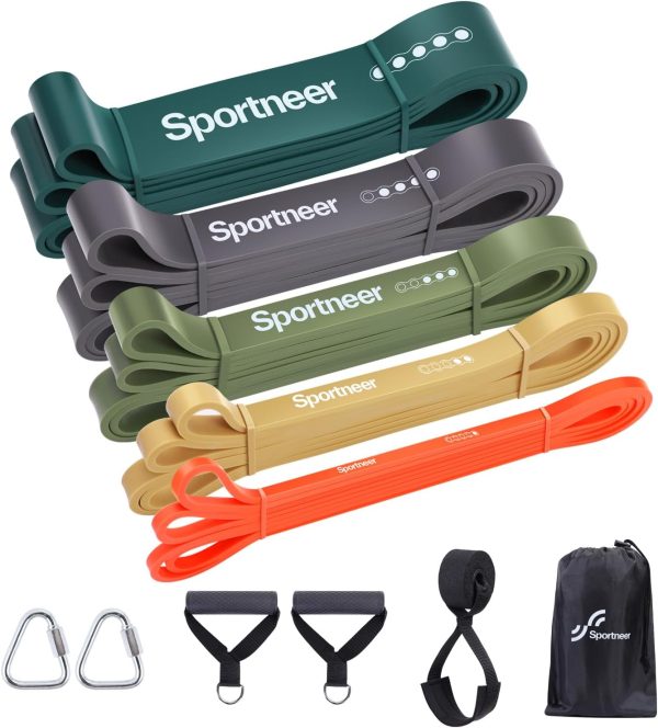 Resistance Bands for Working Out: Pull Up Bands 5-130lb 5 Le...