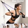Upgraded Pilates Bar Kit with Resistance Bands Natural Latex...