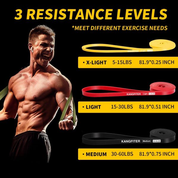 Resistance Bands for Working Out, Pull Up Bands for Men Wome...