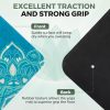 U&M Yoga Mat Non-Slip, Exercise Suede Mat with Carrying Bag ...