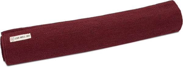 Handmade Organic Cotton Yoga Mat Natural Yoga Mat - Yoga Rug...