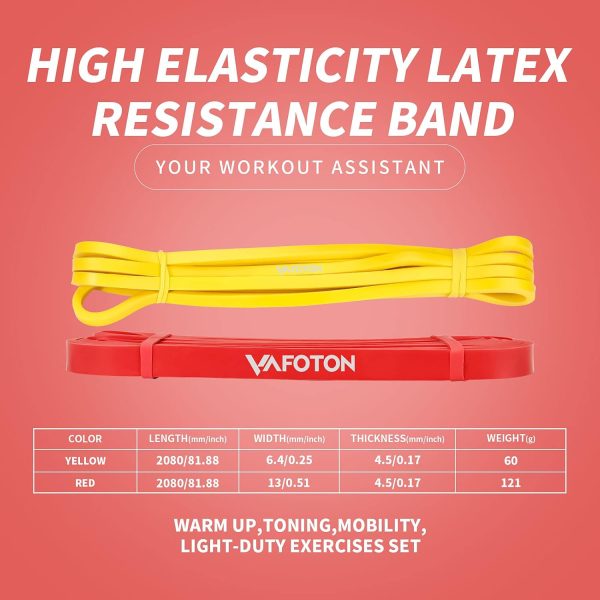Pull up Assist Bands,Latex Resistance Band Loop for Strength...