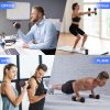 Adjustable Dumbbells Set- 2 lb 3lb 4lb 5lb Free Weights Set ...