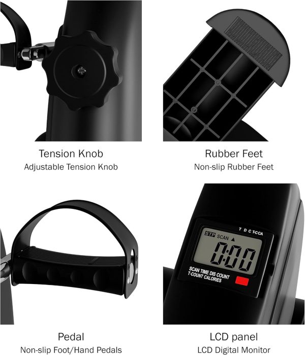 Under Desk Bike and Pedal Exerciser - At-Home Physical Thera...