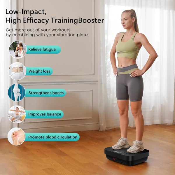 Vibration Plate Exercise Machine,Whole Body Workout Power Vi...