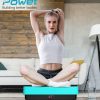POWET Vibration Plate Exercise Machine for Weight Loss, Wouk...