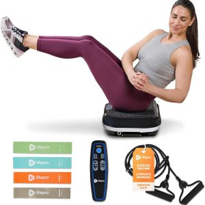 LifePro Vibration Plate Exercise Machine - Whole Body Workou...