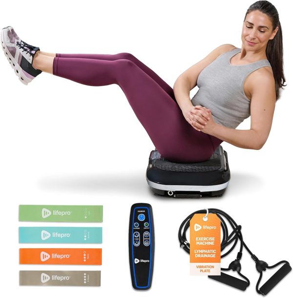 LifePro Vibration Plate Exercise Machine - Whole Body Workou...