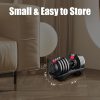 Adjustable Dumbbell Set, 40LB to 3LB Weight Set, 12 Free Wei...