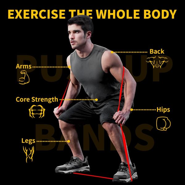 Resistance Bands for Working Out, Pull Up Bands for Men Wome...