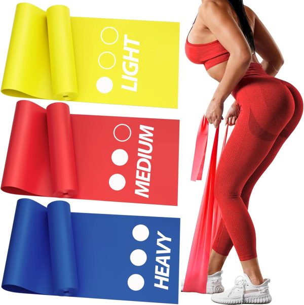 Resistance Bands for Working Out, Exercise Bands Set for 3, ...
