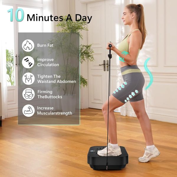 Vibration Plate Exercise Machine,Whole Body Workout Power Vi...