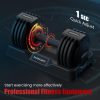 Mangko Adjustable Dumbbell Set 25LB Dumbbells Weight 5 in 1 ...