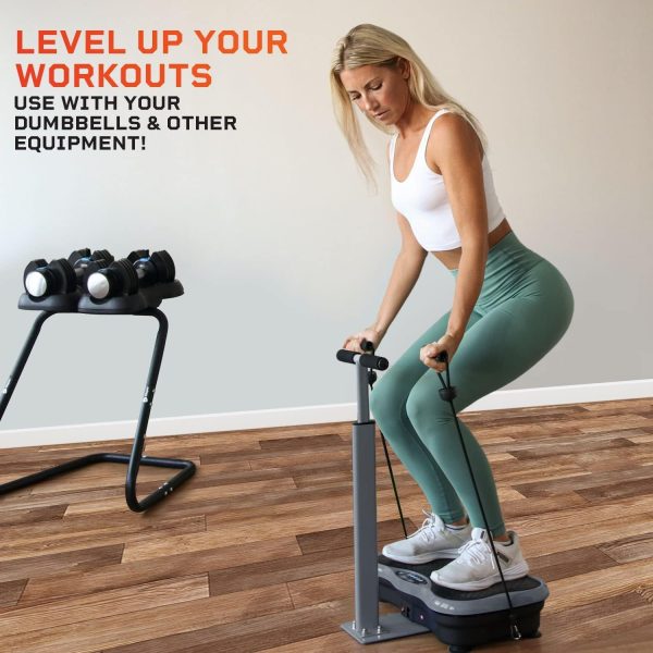 Lifepro Vibration Plate Exercise Machine with Magnetic Acupo...