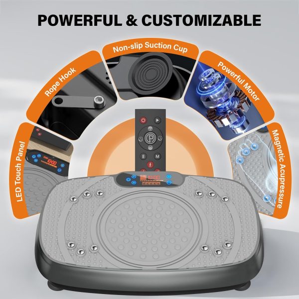 Vibration Plate Exercise Machine: TISSCARE Weight Loss and L...