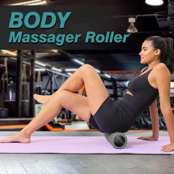 Foam Roller - Medium Density Deep Tissue Massager for Muscle...