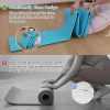Avoalre Foldable Travel Yoga Mat Print | 5mm &6mm Thick Larg...