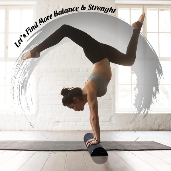 Yes4All High Density Half Round Foam Roller Support Pain Rel...