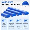 Yes4All Low Density Half PE 12/18/ 24/36 inch Foam Rollers f...