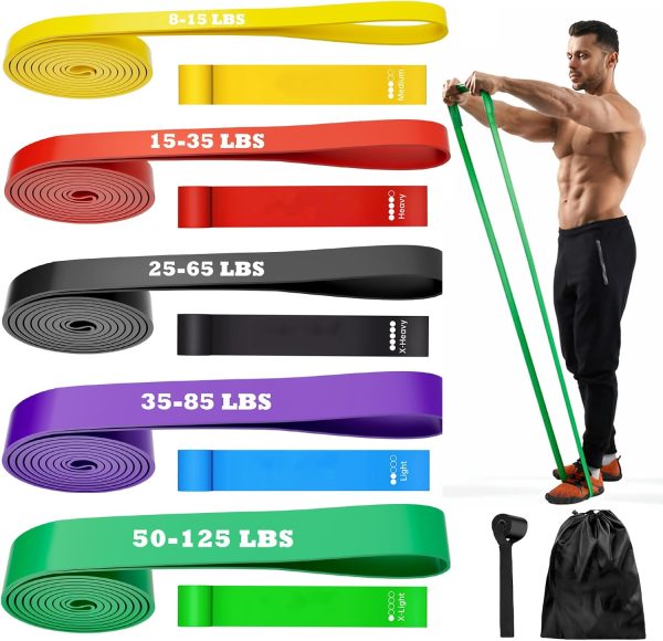 Resistance Bands, 12 PCS Resistance Bands for Working Out, P...