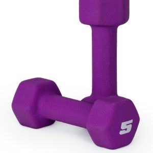 CAP Barbell Neoprene Dumbbell Hand Weights - Pair | Multiple...