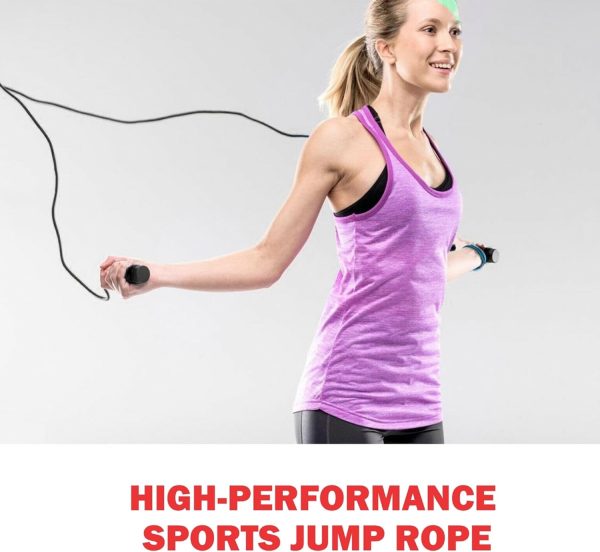 Jump Rope, Speed Jump Rope with Ball Bearings, Adjustable We...