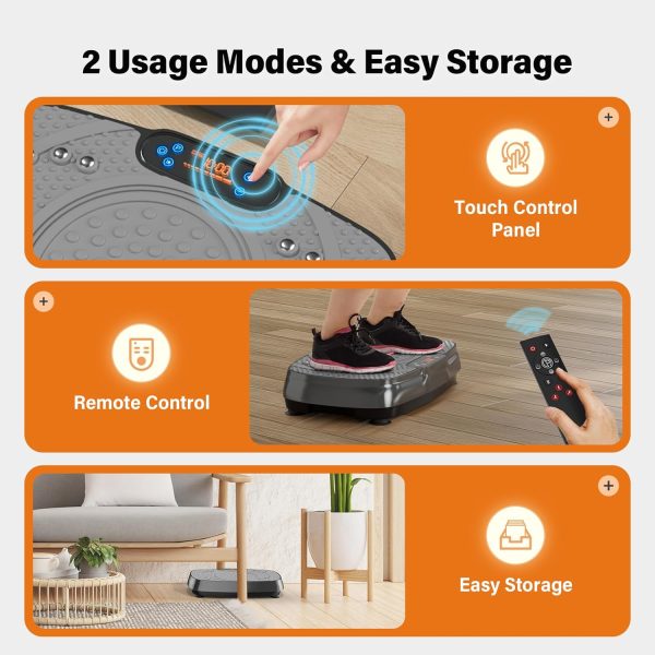 Vibration Plate Exercise Machine: TISSCARE Weight Loss and L...