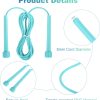 Aodaer PVC Skipping Rope Adjustable Jump Rope for Kids Multi...