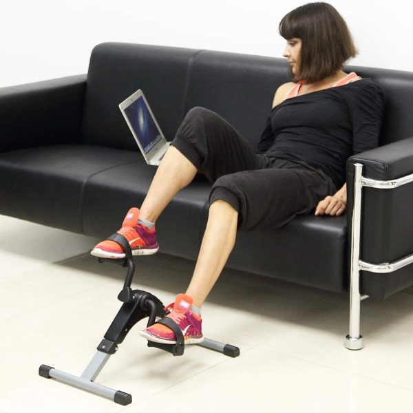 Folding Pedal Exerciser, Mini Exercise Bike Under Desk Bike ...