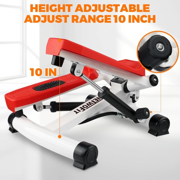 Stair Stepper for Home Exercise, 400LB Twist Steppers for Ex...