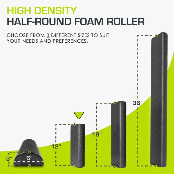 ProsourceFit High Density Foam Rollers 36 - inches long. Fir...