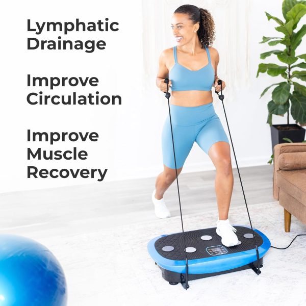 LifePro Rumblex Plus 4D Vibration Plate Exercise Machine -Tr...