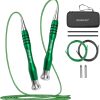 Speed Jump Rope, Removable Weighted Double Under Jumping Rop...