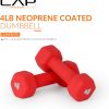 CAP Barbell Neoprene Dumbbell Hand Weights - Pair | Multiple...