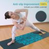 Avoalre Foldable Travel Yoga Mat Print | 5mm &6mm Thick Larg...
