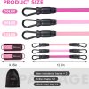 Ankle Resistance Bands with Cuffs, Ankle Bands for Working O...