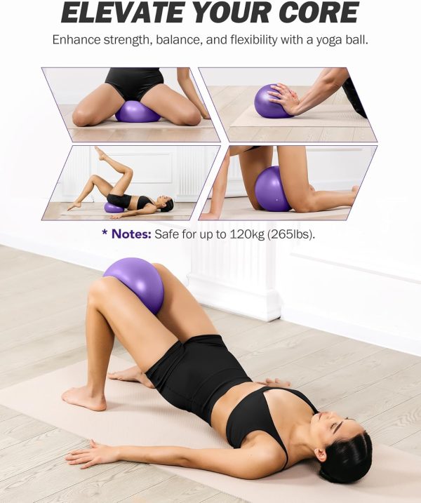 Upgraded Pilates Bar Kit with Resistance Bands Natural Latex...