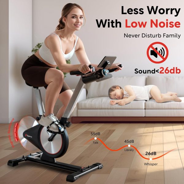 Sperax Exercise Bike,Stationary Bikes for Home with Exclusiv...