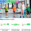 Aodaer Kids Jump Rope Set Colorful Outdoor Jump Ropes 7.3 Fe...