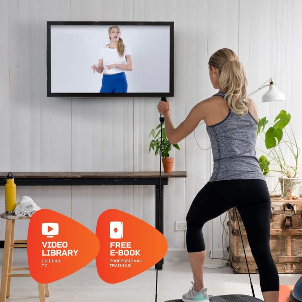 LifePro Rumblex Plus 4D Vibration Plate Exercise Machine -Tr...