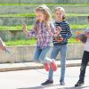Aodaer Kids Jump Rope Set Colorful Outdoor Jump Ropes 7.3 Fe...