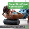 Gaiam Restore Foam Roller for Muscle Massage - Deep Tissue M...
