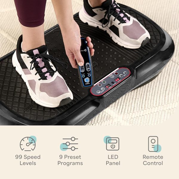 LifePro Vibration Plate Exercise Machine - Whole Body Workou...