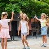 Aodaer PVC Skipping Rope Adjustable Jump Rope for Kids Multi...