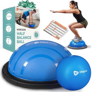 LifePro Half Exercise Ball Trainer - Balance Ball for Exerci...