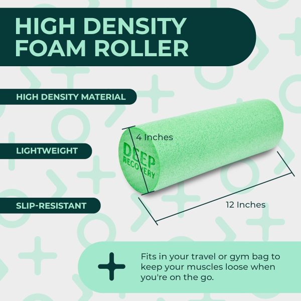 Travel Size Foam Roller - Back Roller Foam for Back Pain, Le...
