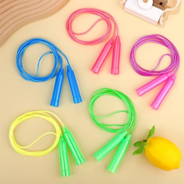 Aodaer Kids Jump Rope Set Colorful Outdoor Jump Ropes 7.3 Fe...